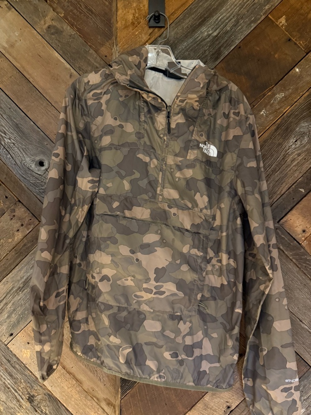 The North Face Jacket - Light Gray Interior with Black Label